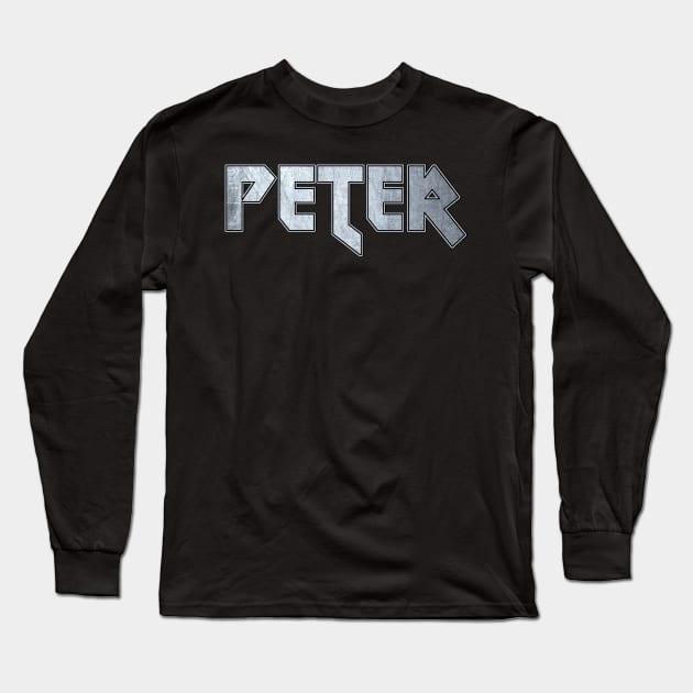 Heavy metal Peter Long Sleeve T-Shirt by KubikoBakhar